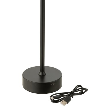 Lampe Goa métal noir
