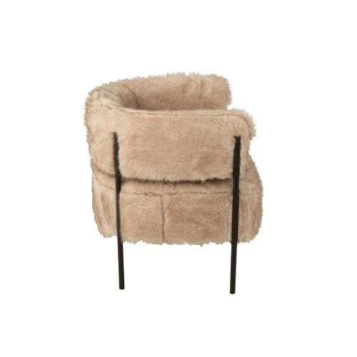 Fauteuil taupe