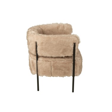 Fauteuil taupe