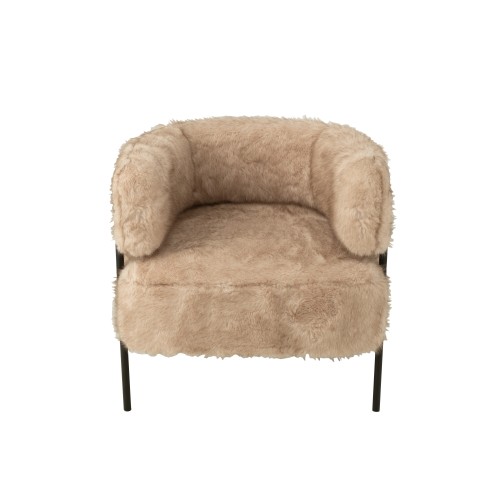 Fauteuil taupe