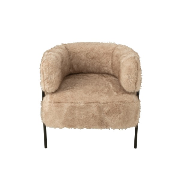 Fauteuil taupe