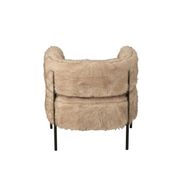 Fauteuil taupe