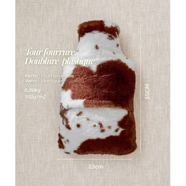 Bouillotte fourrure Far west