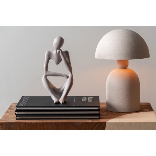 Statue Wondering gris