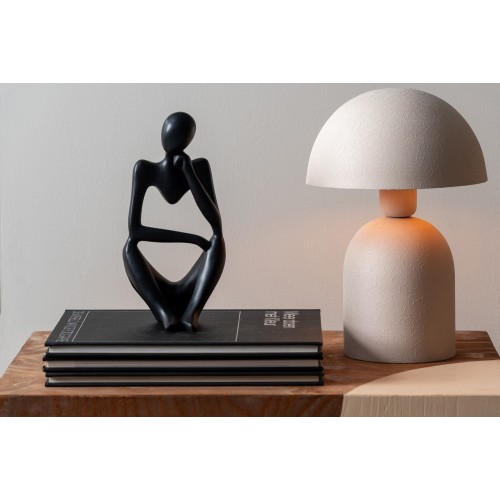 Statue Wondering noir