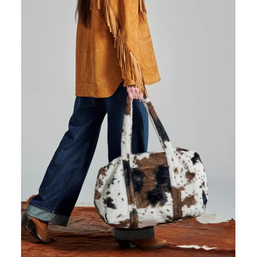 Sac weekender vache