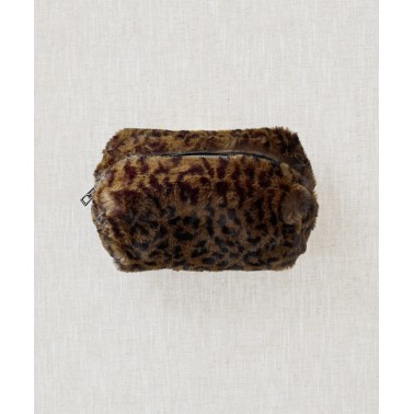 Trousse beauté léopard kaki