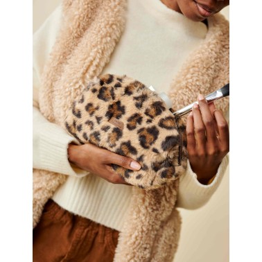 Trousse beauté léopard