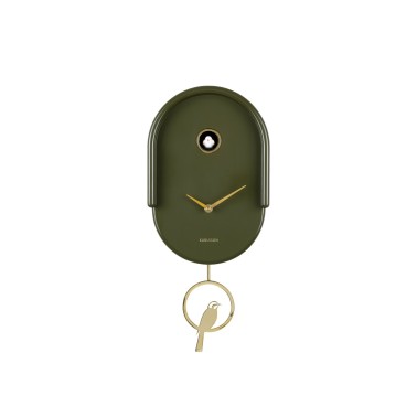 Horloge a pendule Tweet - green