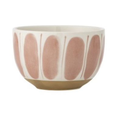 Linora bol rose grès ovale