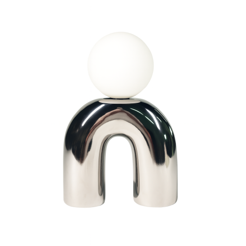 Lampe pop U chrome