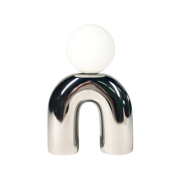 Lampe pop U chrome