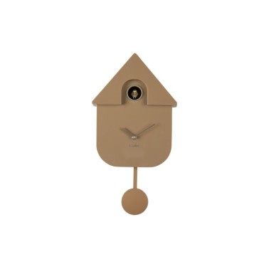 Horloge à pendule coucou modern - mocha brown