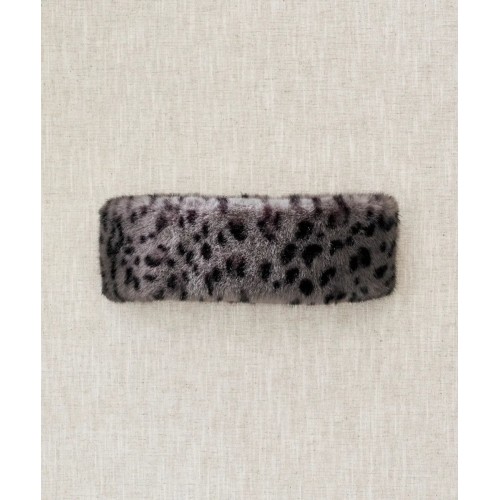 Bandeau léopard gris