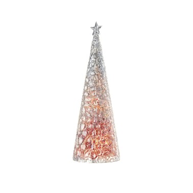 Sapin Glamor - rouge, lampe décorative 44cm