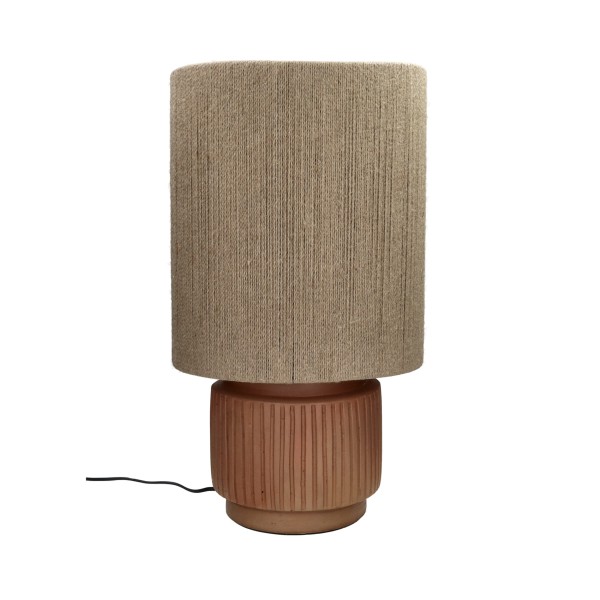 Cordoba Lampe de Table Terracotta/Jute Terracotta
