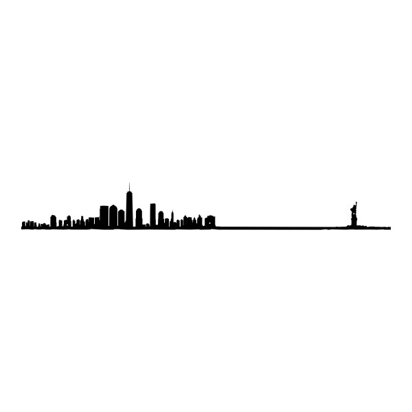 New York - The Line Noir 50 cm